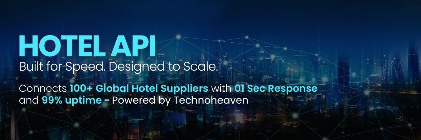 Hotel API Provider with 100+ Hotel Suppliers Hotel API
